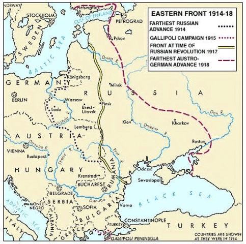 Eastern Front taken over