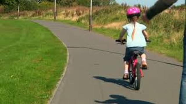 riding a bike for the first time in years