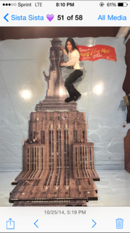 Moved back to New York