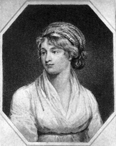 Mary Wollstonecraft calls for women's rights