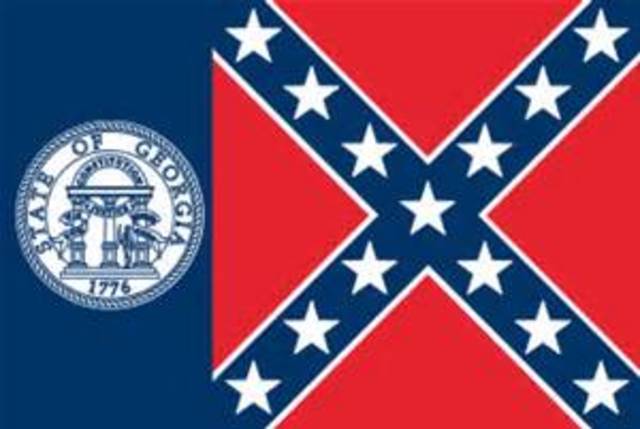 GA State Flag 1956