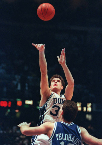 Christian Laettner wins Duke the National Championship
