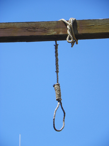 Holmes is Hanged
