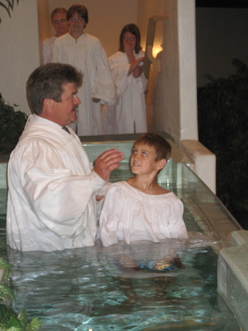 I was baptized in church