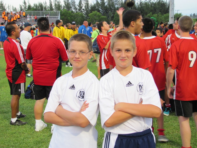 Went to Nationals soccer match in Florida 2010