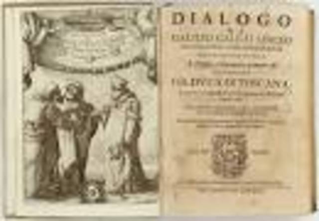 galileo publishes his many findings in dialogue concerning the two chief world systems.