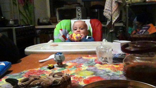 Посещение семьи крымских татар