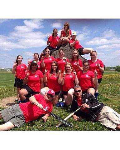 Started Playing Softball