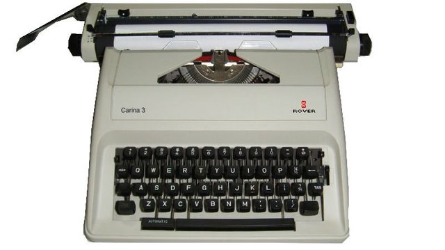 Máquina de escribir manual