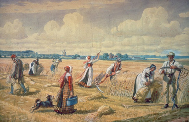 Eksport af korn til England