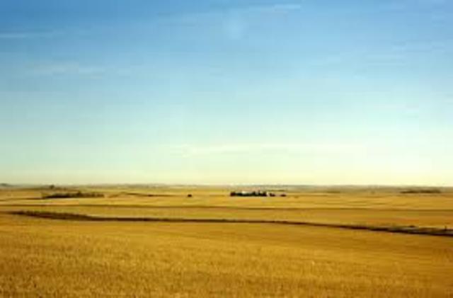 Kornsalgsperioden sluttede pga. Amerikanske præier