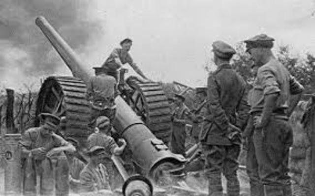 War in Europe begins