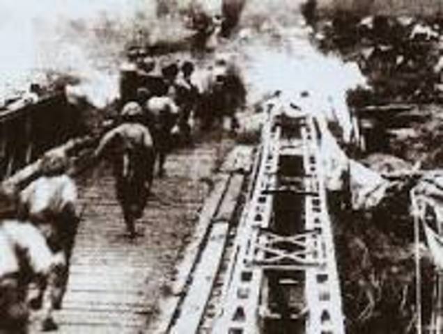 France is defeated in Vietnam