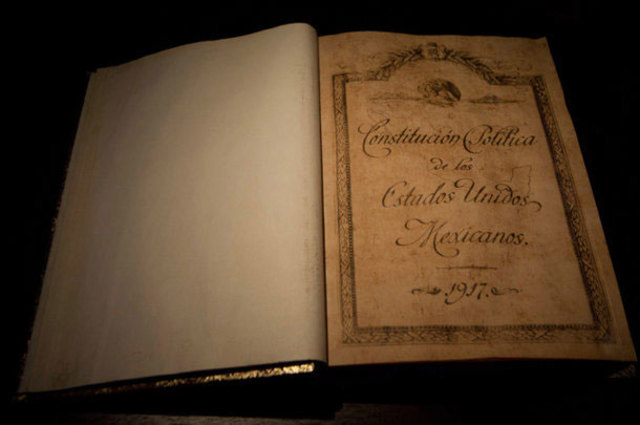 Promulgation of the 1917 Mexican Constitution