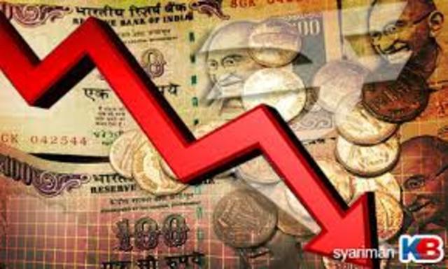 West Germany’s economy fell down