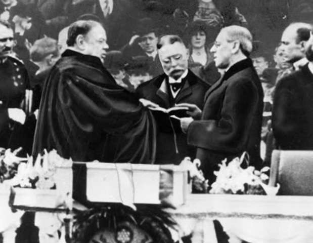 inauguration of President Woodrow Wilson
