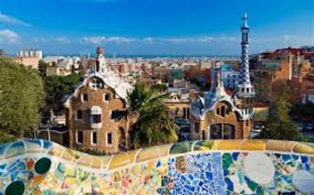 Paruqe Guell, Barcelona.