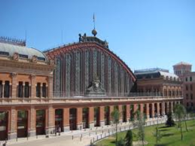 Estación de Atocha, Madrid.