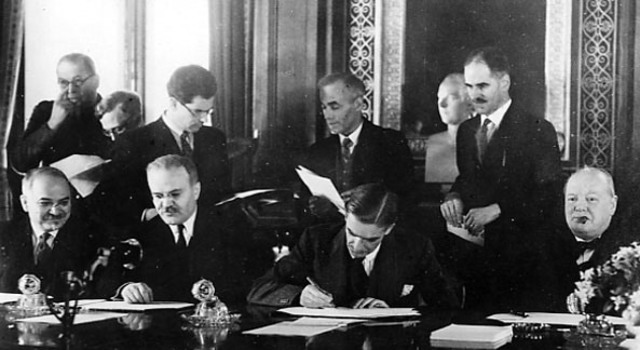 Договор между СССР, Ираном и Великобританией о войне против Германии.