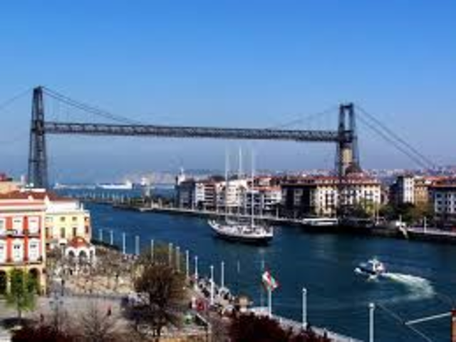 Puente Colgante Portugalete, Vizcaya.
