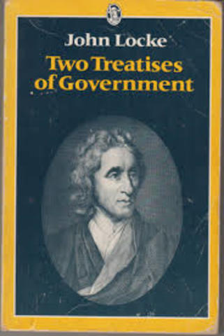 John Locke justifies rebellion in Twho Treatises on Government
