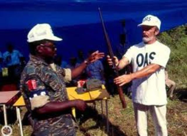 Misión Especial en Suriname (1992-2000)