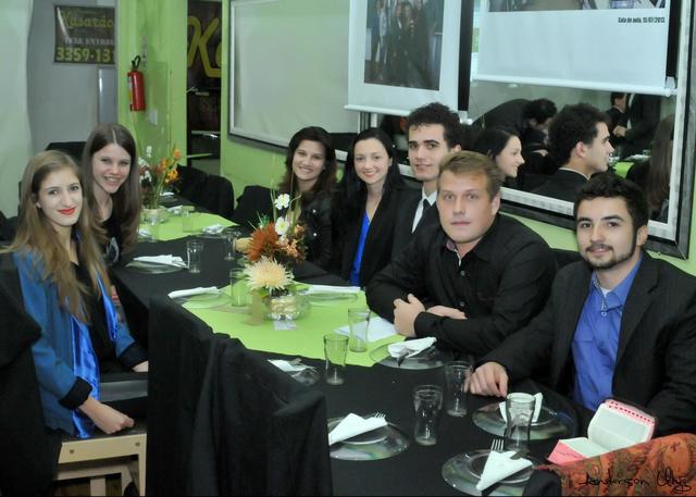 Janta de encerramento disciplina e projeto, professora Sandra