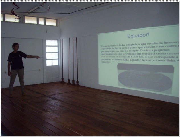 Ministrando uma aula- PIBID 2014!