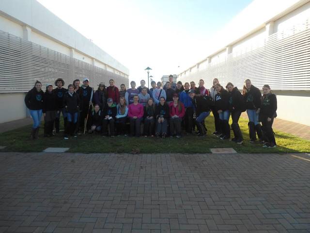 Saída de campo com a turma