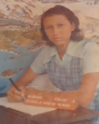 En el colegio año 1971