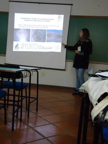 Primeira apresentação de trabalho