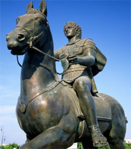 Alexander the Great dies