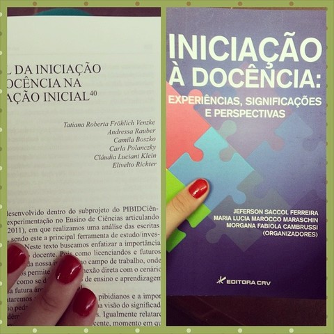 Meu primeiro capítulo de livro (alegria define)