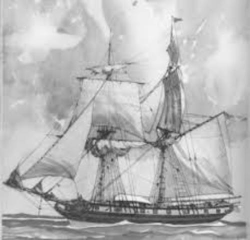 He left London to travel to Virginia