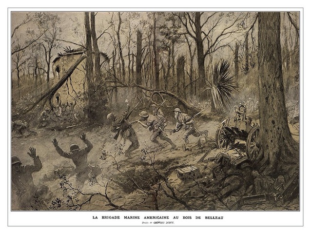 The Belleau Wood Battle began
