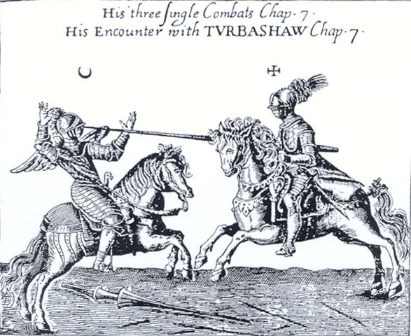 He joined the Austrian army and fought against the Turks