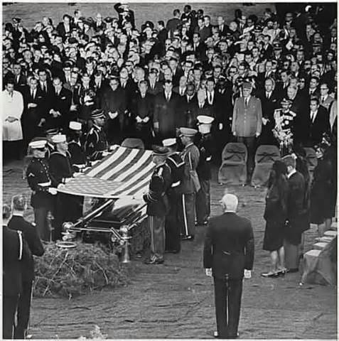 Arlington National Cemetary funeral of President Kennedy