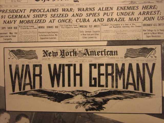 The United States Declares War on Germany
