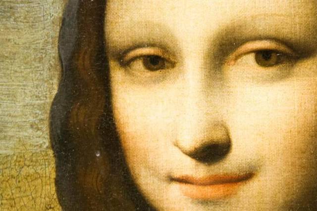 Leonardo da Vici pinta la Gioconda