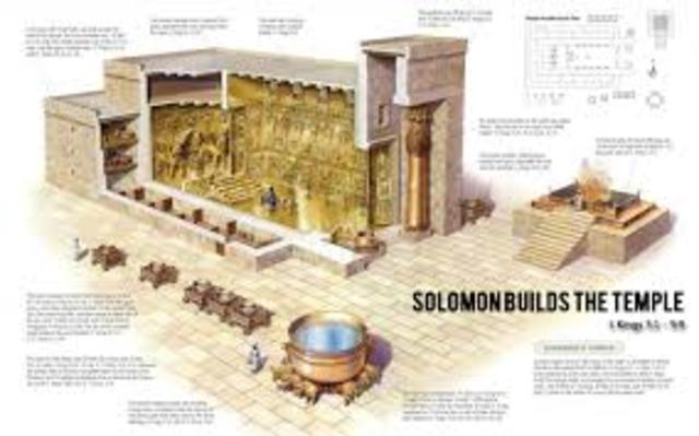 Solomon Builds the Temple