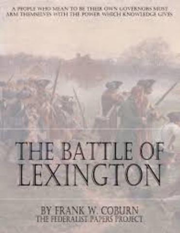 The Battle of Lexington
