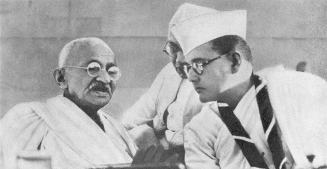 Bose Runs Against Gandhi