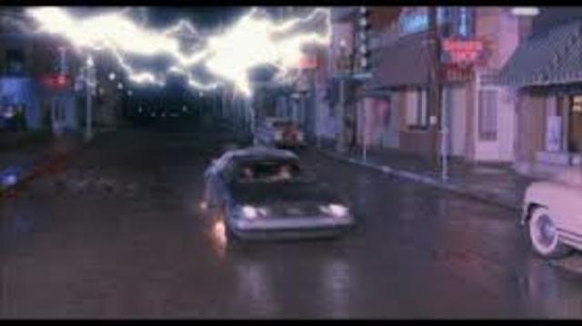 Marty going back to the "present"