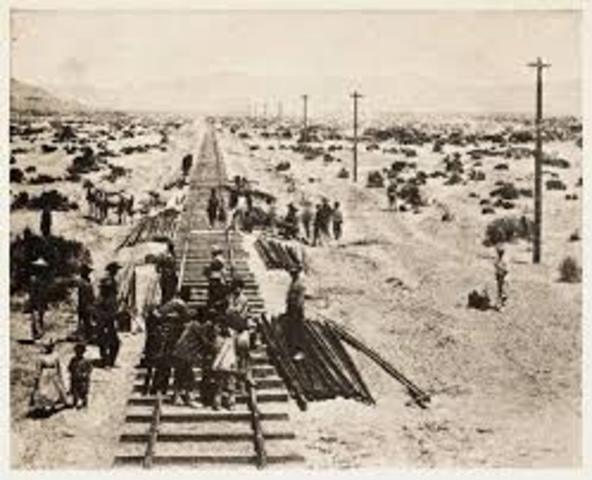 Transcontinental Railroad Completed
