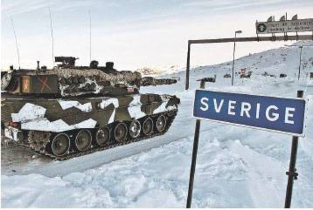 Tyskland Anfaller Norden