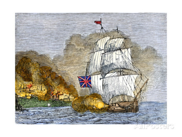 The British prepared to attack Baltimore.