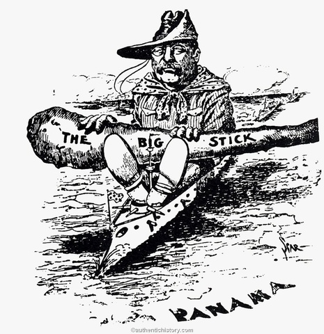 Panama Canal Political Cartoon