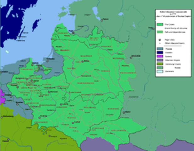 the start the partition of poland
