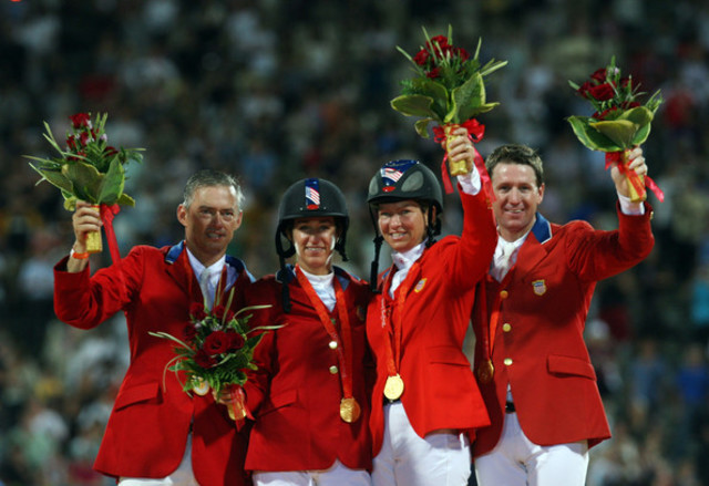 Olympic Games, gold medal in team jumping, bronze medal in individual jumping