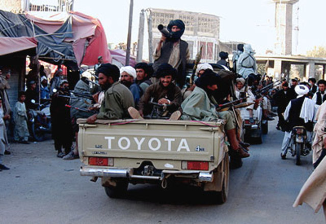 The Taliban arrives in Kabul